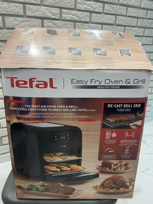 Аерогриль tefal easy fry & grill
