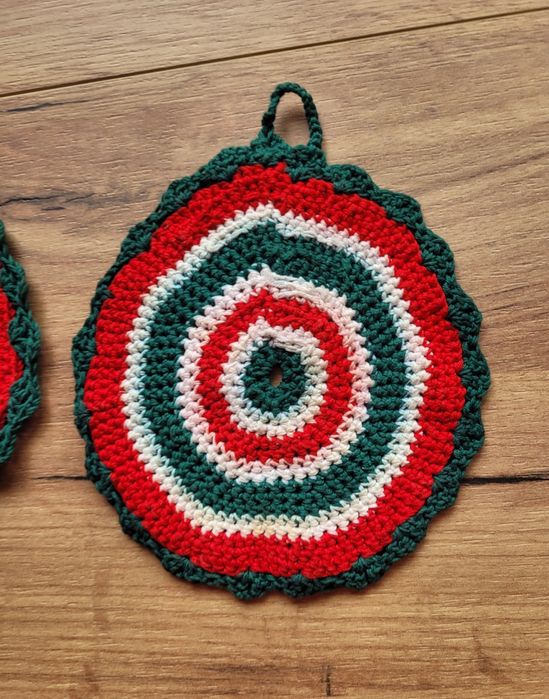 Łapki szydełkowe do garnków handmade