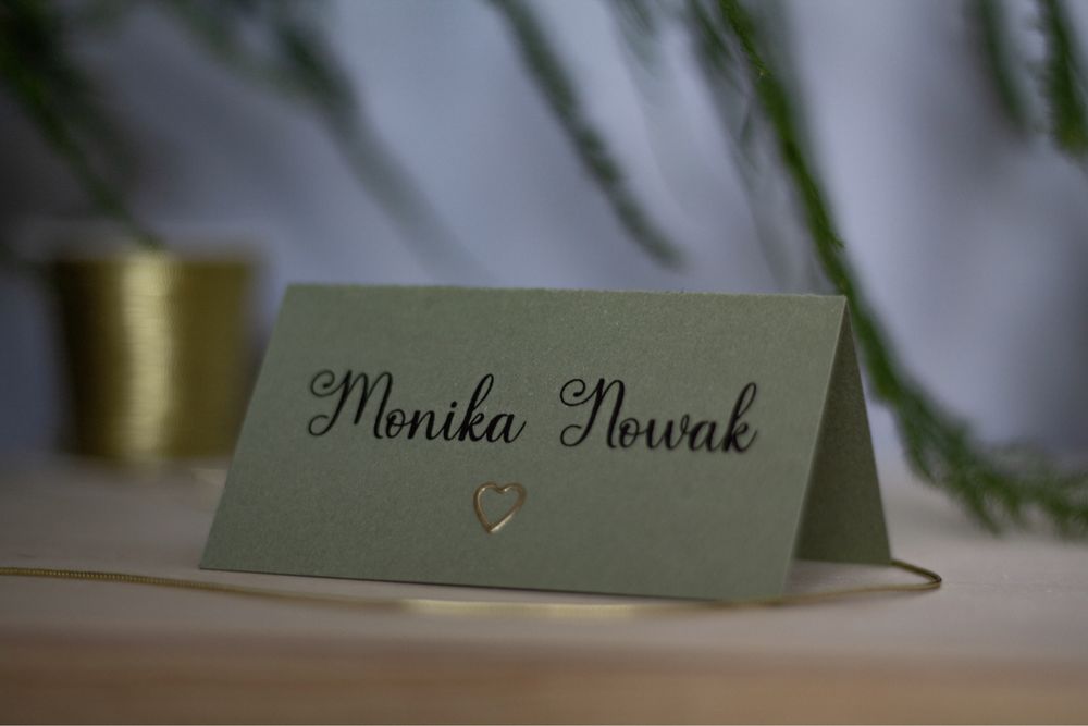 Winietka weselna oliwkowa