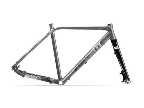 Frameset gravel Accent Furious Grey Pave XS/S/M/L/XL rama widelec ster