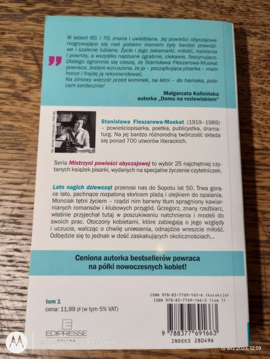 Lato nagich dziewcząt. Stanisława Fleszarowa Muskat. T.1
