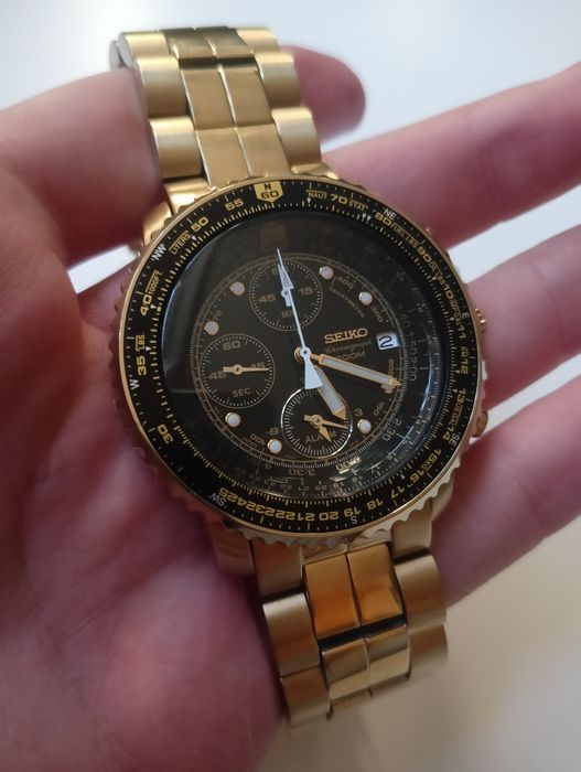 Zegarek Męski Seiko SNA414 Flightmaster
