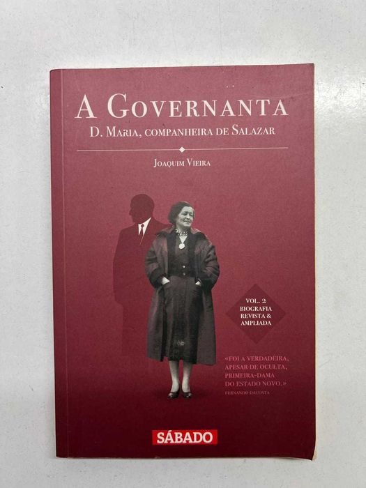 Livro - A Governanta - D. Maria, Companheira de Salazar
