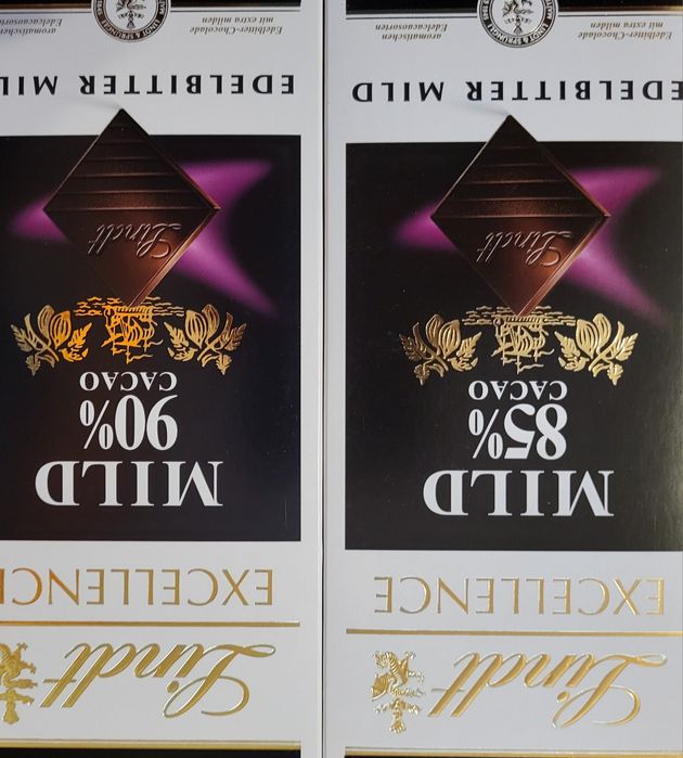 Czekolady lindt 22szt po 100g