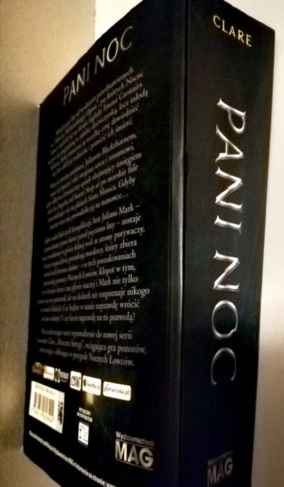 Pani Noc Mroczne Intrygi Cassandra Clare książka