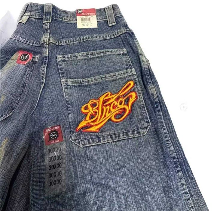 вінтаж джинси JNCO, opium rap