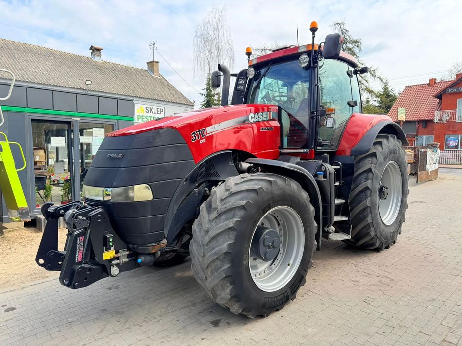Case IH Magnum 370 CVX  FPT CURSOR 9, 404 KM, nawigacja, kula K80, amortyzacja kabiny i osi