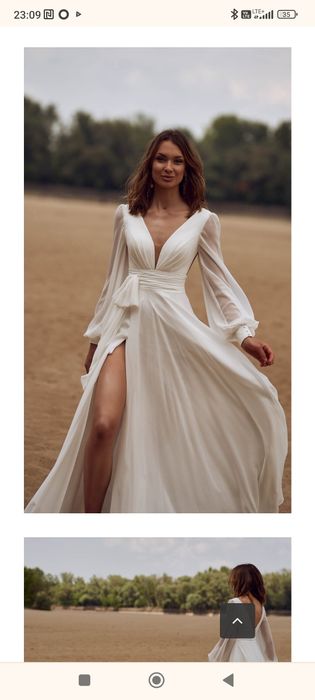 Suknia ślubna 'fliss'