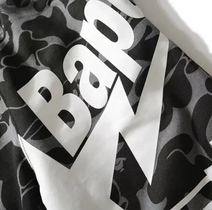 Новые Шорты Bape / A Bathing APE gray camo