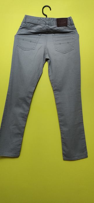 Spodnie jeansowe  polo  Ralph Lauren damskie koloru jasny khaki