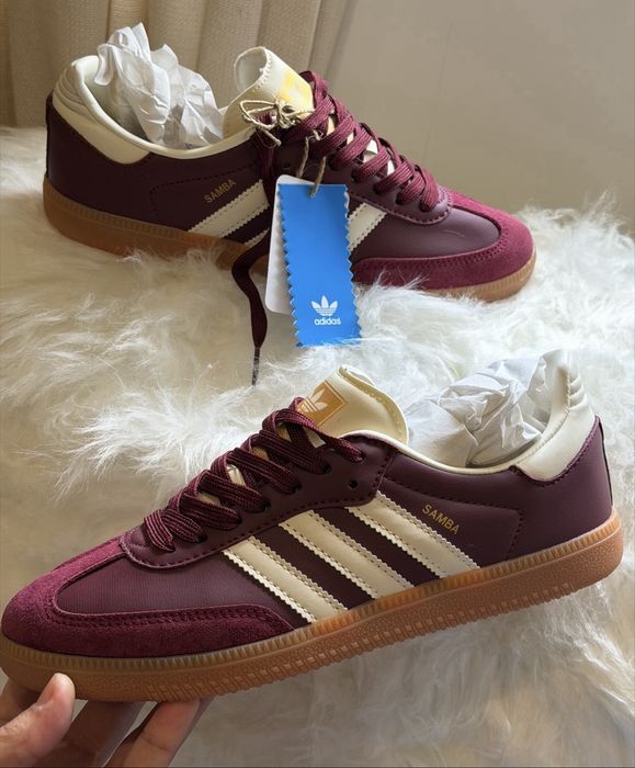 Tenis Adidas samba bordeaux