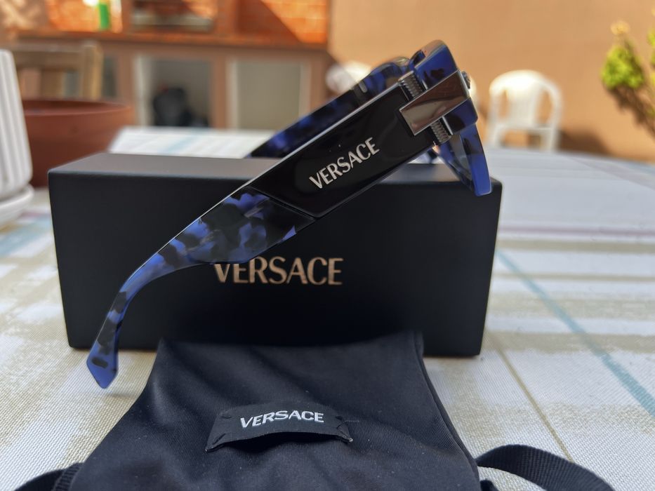 Óculos de Sol Versace Azul Tartatura