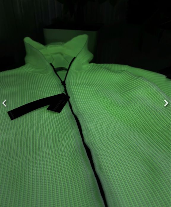 sweter stone island night glow knit nowy