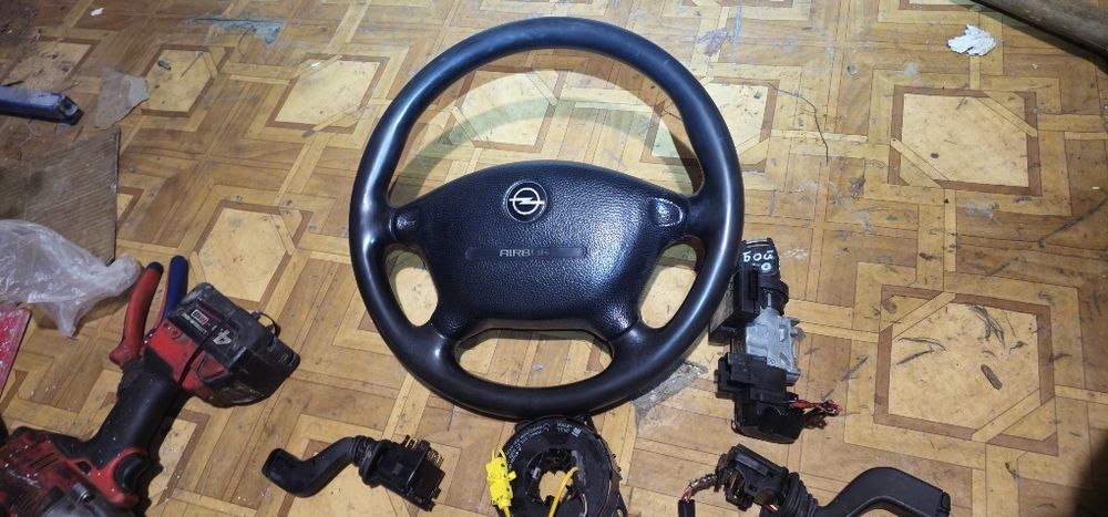 Руль підрульові переключателі замок опель вектра б