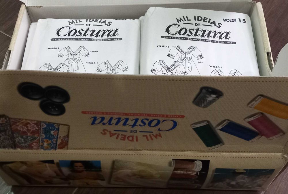 Coleção completa de costura