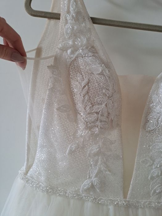 Suknia ślubna na wzrost 160-165 cm s/m