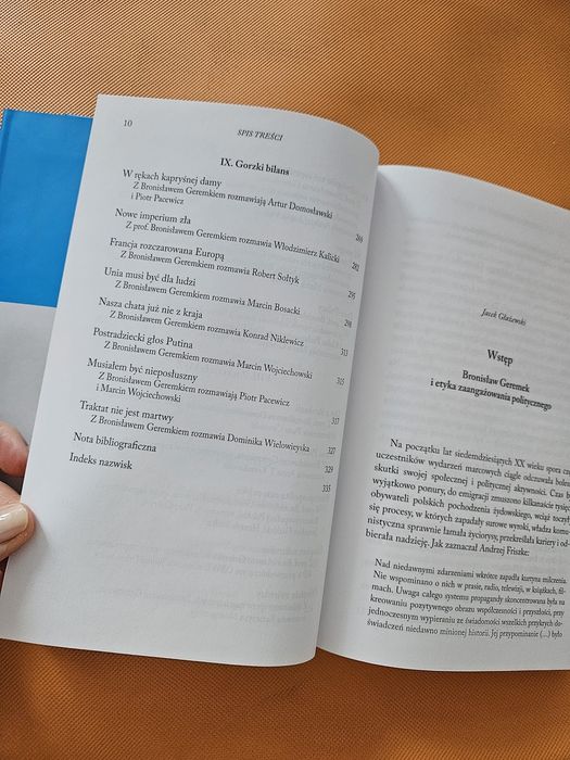 Bronisław Geremek Rozmowy polskie 1988...