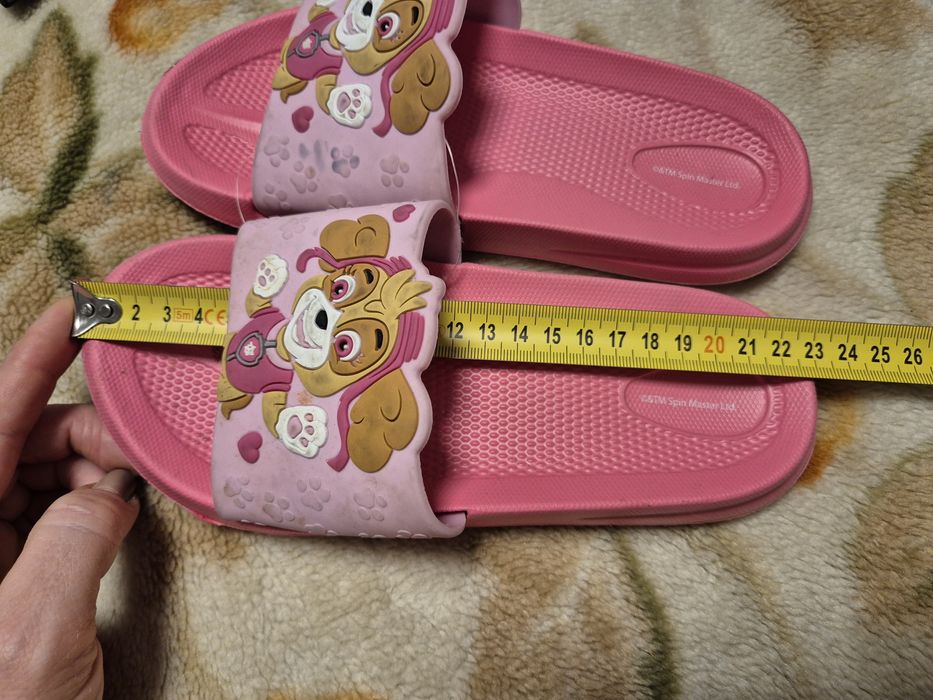 Klapki Psi Patrol SKY r33/34 NOWE powystawowe