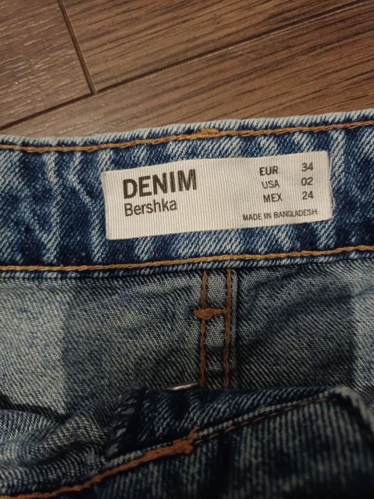 Spódnica jeansowa Bershka XS 34