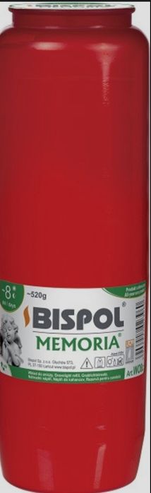 Свічки Bispol ( Poland ), 8 днів, 6 днів, 4 години горіння