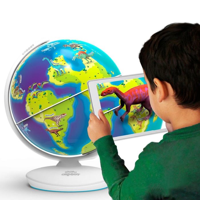 Globo terrestre dinaussauro