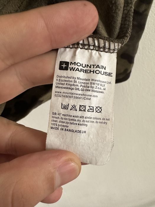 Флиска камо Mountain Warehouse оригинал Размер L