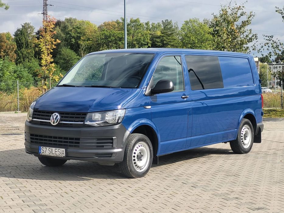Volkswagen Transporter Long  2015 Brygadówka DSG 2.0 Tdi140km 5osobowy Nowe sprzęgło bluetooth