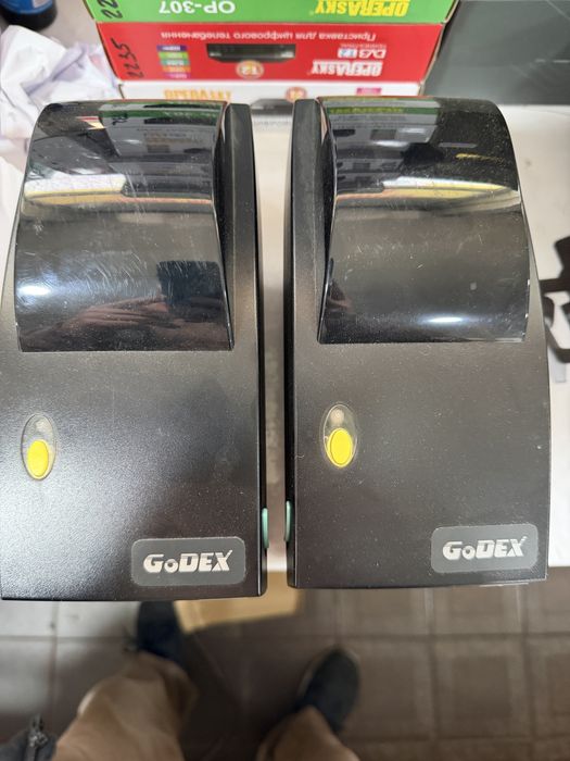 Принтер етикеток GoDEX DT2x LAN USB штрихкодів цінників