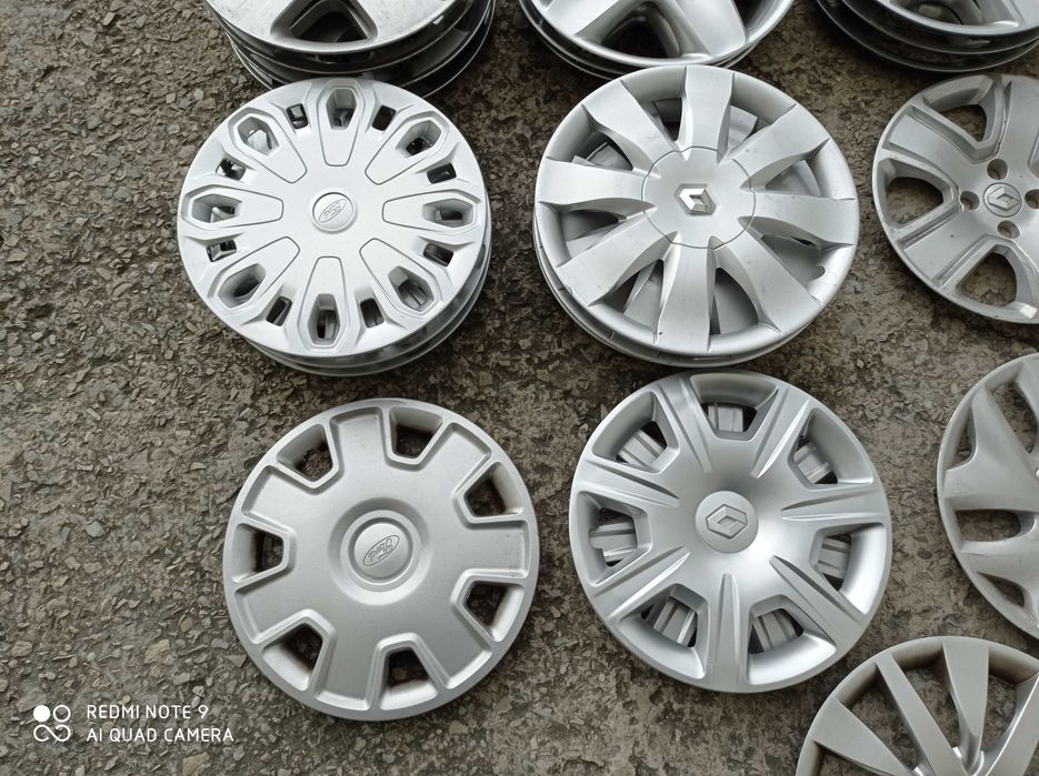Колпаки Renault Opel Ford Focus Fiesta Mondeo структурні ориг.