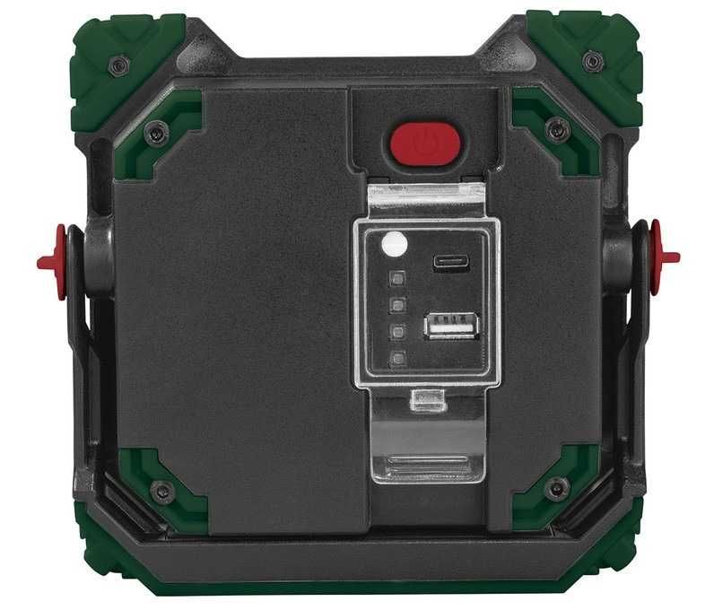 Мощный фонарь Powerbank 3500 мАч прожектор светодиодный акумуляторний