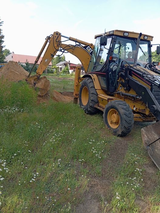Usługi Koparko-ładowarką (CAT 428D)