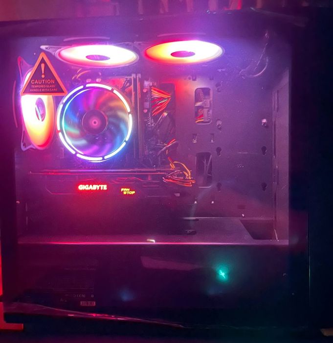 Ігровий ПК i3-10100F/RX 570/8gb ddr4/120SSD Игровой компьютер