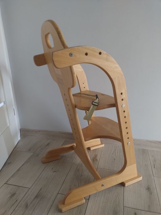 Krzesełko dziecięce drewniane rosnące
