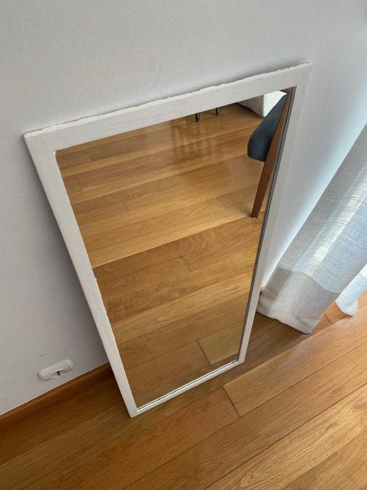Espelho branco Ikea