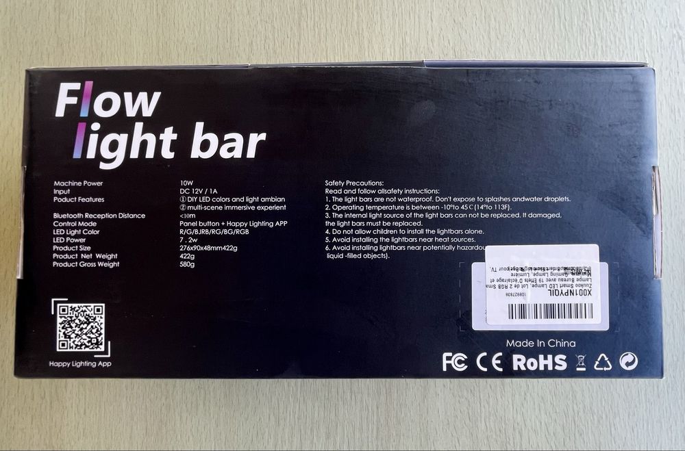 2 Barras LED Multicolor | Full Light Experience