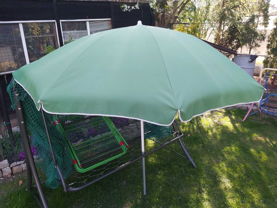 parasol ogrodowy zielony