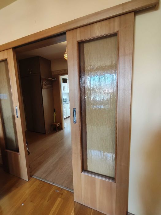 Drzwi wewnętrzne, podwójne, przesuwane