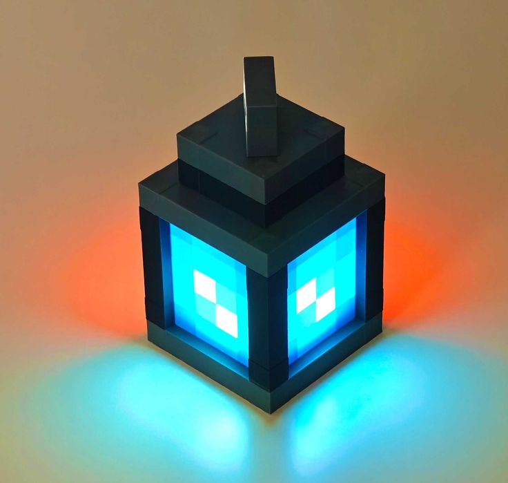 Minecraft Latarnia LED - Bezprzewodowa