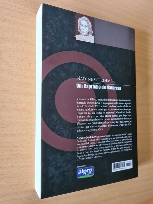 Livro "Um Capricho da Natureza" de Nadine Gordimer