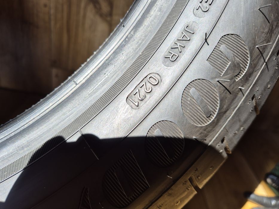 215/55/18 Good Year komplet Lato 7,5mm 2021 Jak nowe