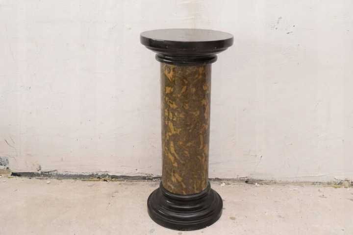 SŁUPEK MARMUR POSTUMENT - pod figurę z brązu 62cm Marmurowy Stolik
