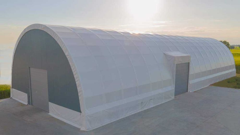 hala tunelowa magazyn zboże