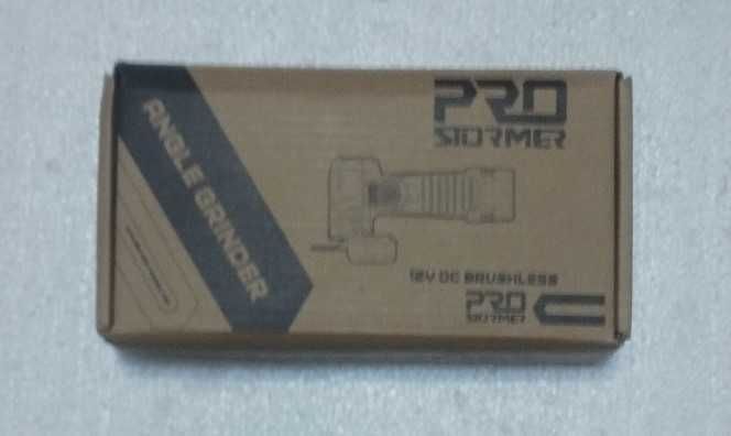 Аккумуляторная безщеточная мини болгарка Prostormer PSBG 12V (Germany)