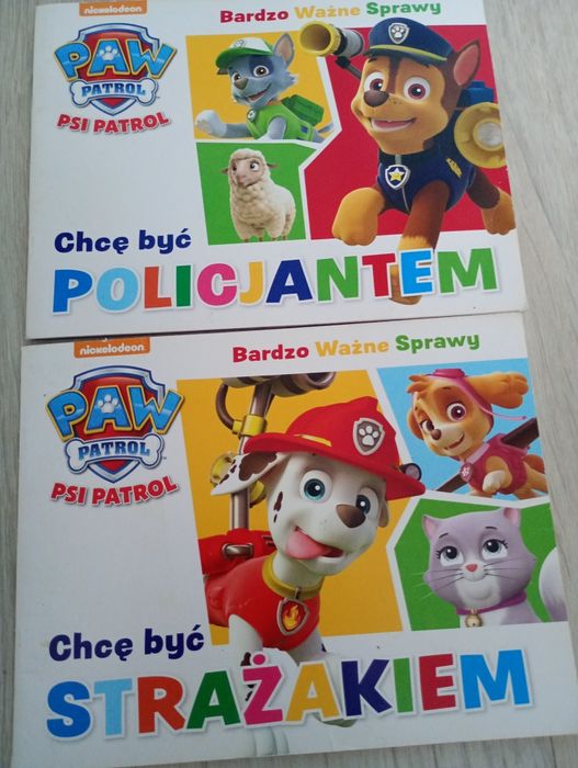 Książki psi patrol