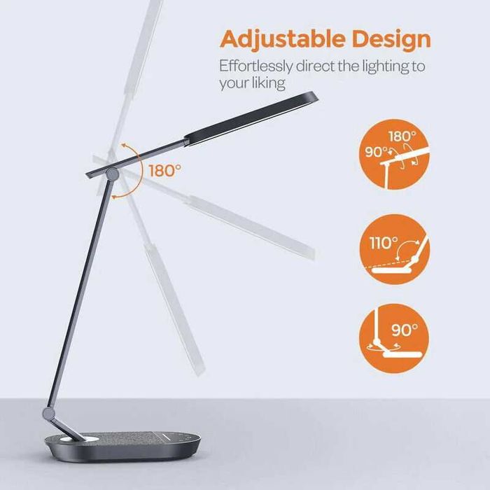 Також від паверу Настільна LED лампа TaoTronics TT-DL056 (алюмінієва)