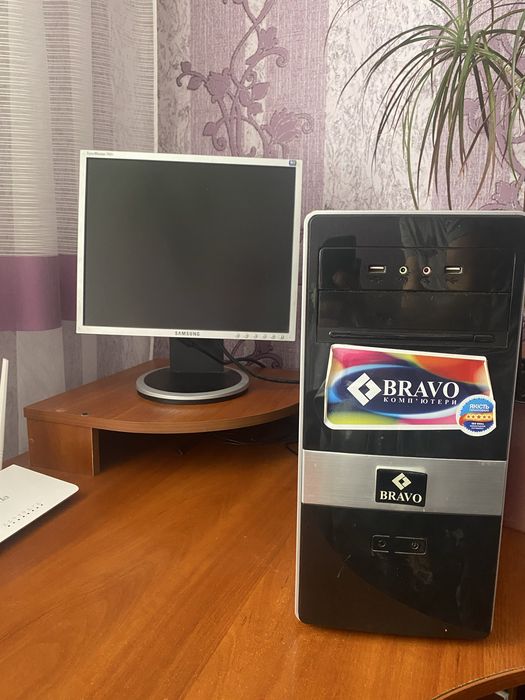 Системный блок BRAVO + монитор Samsung