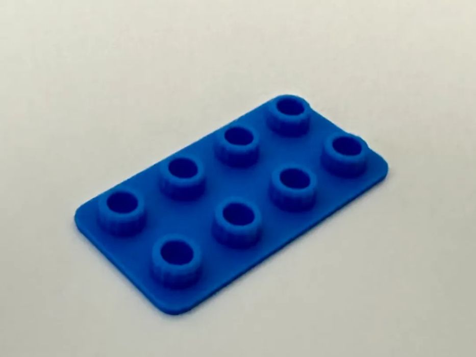 Peça Dupla de Base para Construções