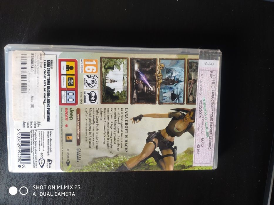Psp lara croft legend transformers psx psone ps2 ps3 ps4 vita playstat