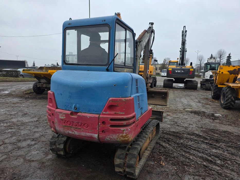 volvo ec25 minikoparka mini koparka jcb takeuchi kubota wacker neuson