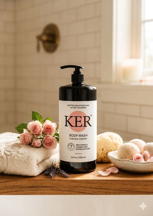 Жіночий гель для душу Ker обєм 1л